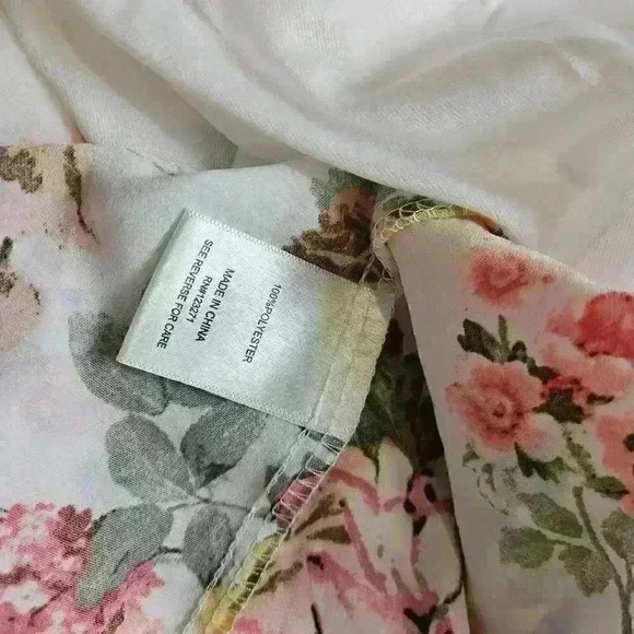 Stella Tweed Womens Floral Garden Flowy XL Dress - Picture 4 of 6